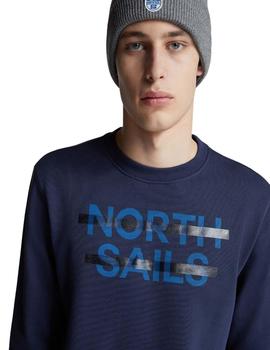 Sudadera North Sails Marino Para Hombre