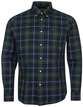 Camisa Barbour Cuadros Verde Para Hombre