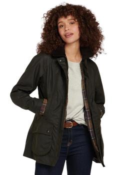 Cazadora Barbour Verde Oliva Para Mujer