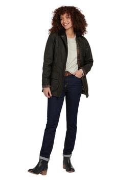 Barbour Chaqueta Classic Beadnell Wax Verde oscuro