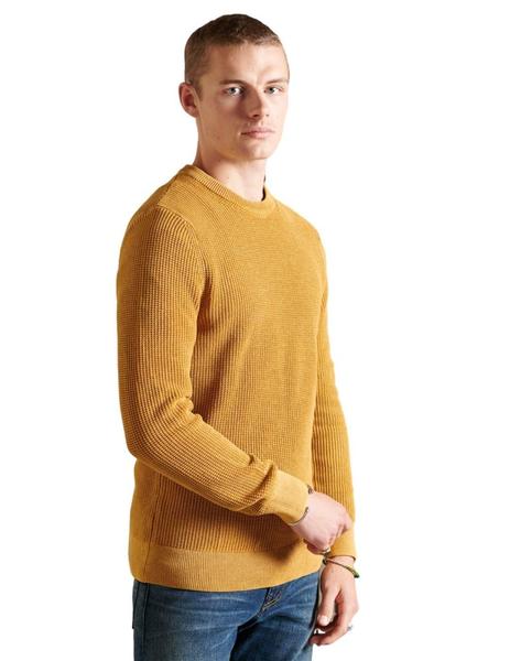 Sueter online mostaza hombre