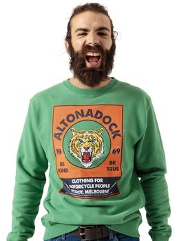 Sudadera Altonadock Verde Para Hombre