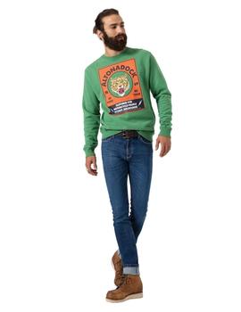 Sudadera Altonadock Verde Para Hombre