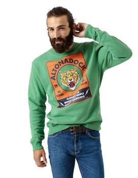 Sudadera Altonadock Verde Para Hombre