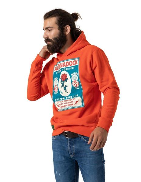 Tranquilizar pasaporte La ciudad Sudadera Altonadock Rojo Para Hombre