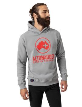 Sudadera Altonadock Gris Logo Para Hombre