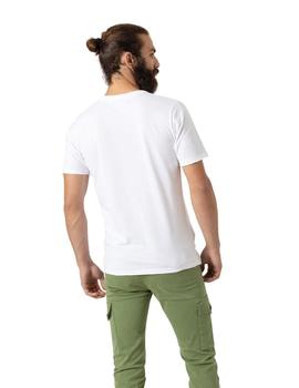 Altonadock Camiseta Blanco Manga Corta Para Hombre