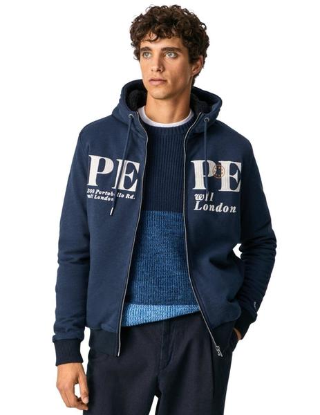 Sudadera Pepe Ludwing Marino Para