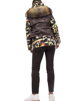 Parka Flo - Clo Color Estampado Militar Para Mujer