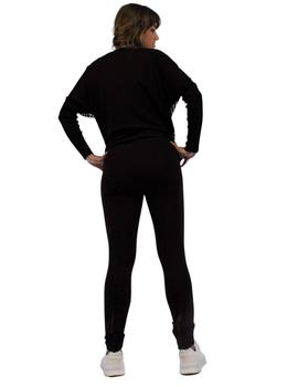 Pantalón Cambio Negro Pitillo Para Mujer