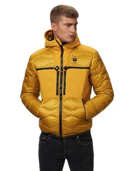 Plumas Blauer Gene Multibolsillo Amarillo Para Hombre