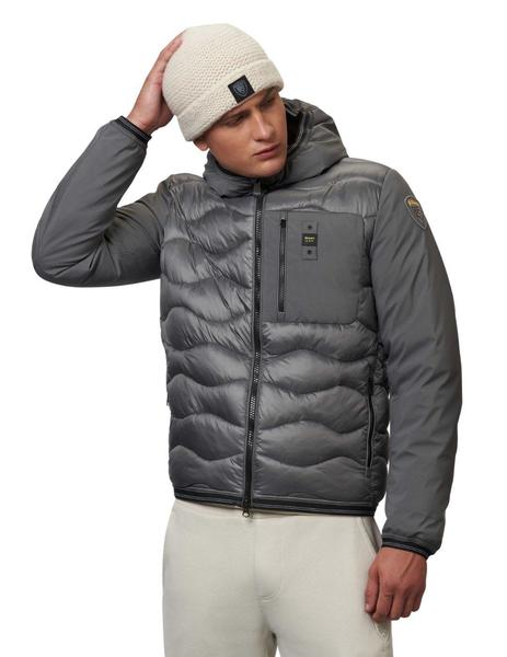 Plumífero Blauer Gris Herman Combinado