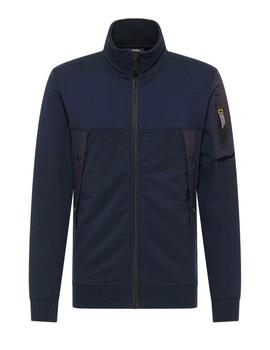 Chaqueta National Geographic Marino Cremallera Para Hombre