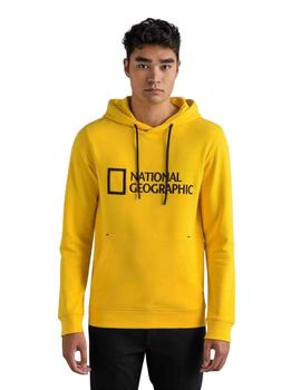 Sudadera National Geographic Amarillo Bordada