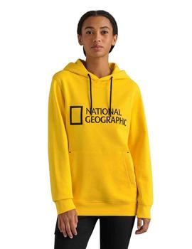 Sudadera National Geographic Amarillo Bordada