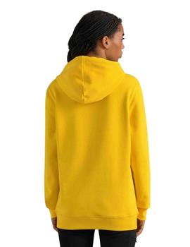 Sudadera National Geographic Amarillo Bordada