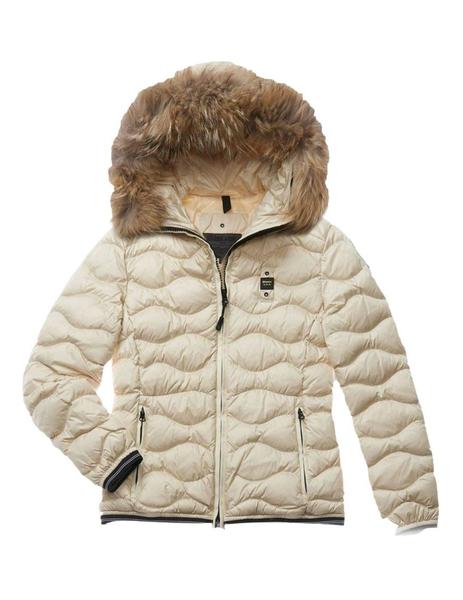 Anorak plumas corto mujer online