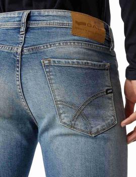 Vaqueros Gas Jeans Albert Simple Claros Para Hombre