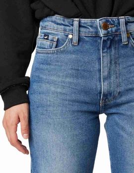 Vaqueros Gas Jeans Daila Azul Medio Para Mujer