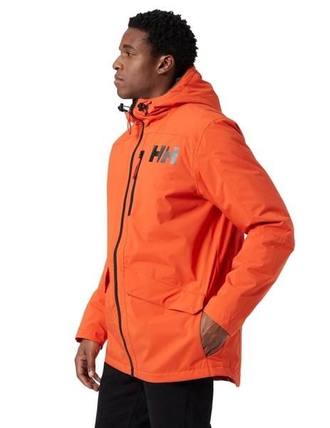 Parka Para Hombre Helly Hansen Naranja Logo