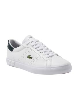 Zapatillas Lacoste Blancas Clásicas Para Hombre