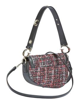 Bolso Guess Bandolera de Tweed Para Mujer