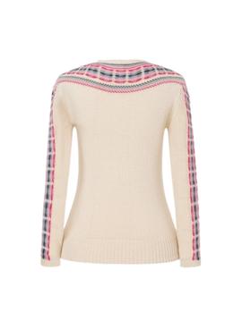 Jersey Highly Preppy Greca Crudo Para Mujer