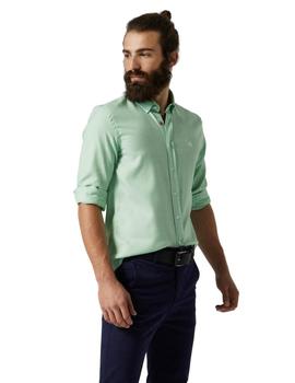 Camisa Altonadock Verde Claro Para Hombre