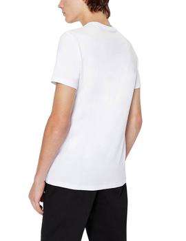 Camiseta Armani Exchange New York Blanca Para Hombre