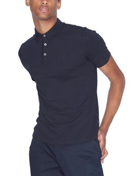 Polo Armani Exchange Marino Para Hombre