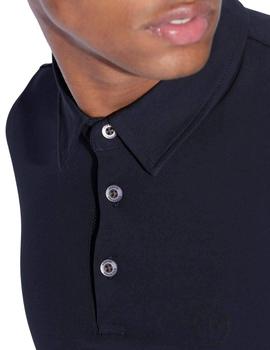 Polo Armani Exchange Marino Para Hombre