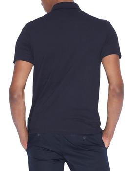 Polo Armani Exchange Marino Para Hombre