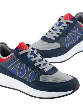 Zapatillas Armani Exchange Bloques de Colores Para Hombre