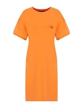 Vestido Armani Exchange Camiseta Naranja Para Mujer
