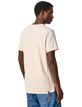 Camiseta Pepe Jeans Ailm Blanco Para Hombre