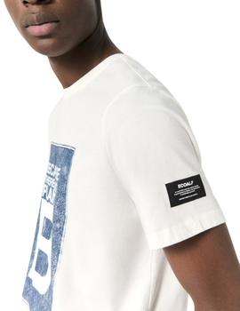 Camiseta Ecoalf Becare Blanca Para Hombre