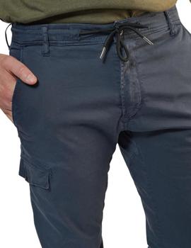 Pantalones cargo Vedje azul marino