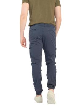 Pantalones cargo Vedje azul marino