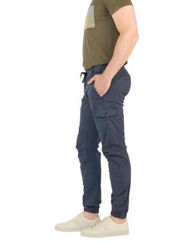 Pantalones cargo Vedje azul marino