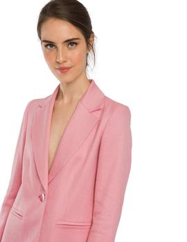 BLAZER SEMIENTALLADA ROSA 