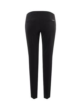 Mac Pantalón Anna Negro Cremallera