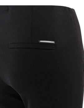 Mac Pantalón Anna Negro Cremallera