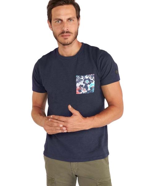 T-shirt Siba bleu marine 