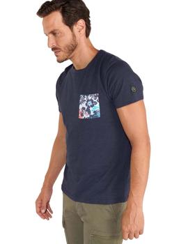 T-shirt Siba bleu marine 