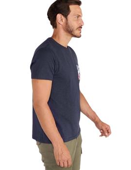 T-shirt Siba bleu marine 