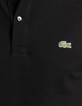 Polo Lacoste Slim Fit Negro Para Hombre