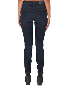 Pantalón vaquero pitillo CAMBIO azul oscuro lavado