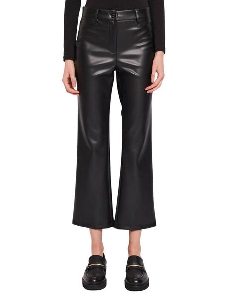 Faux leather trousers 