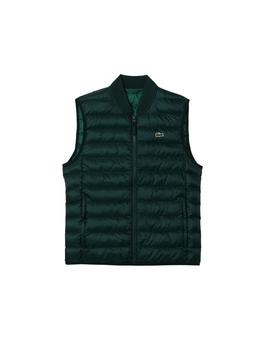 Chaleco acolchado de hombre Lacoste en material hidrófugo