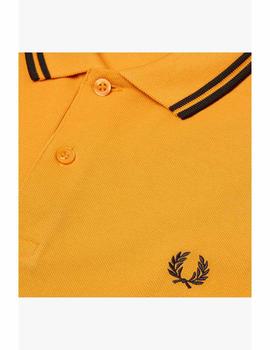 Polo The Fred Perry Shirt Amarillo Para Hombre